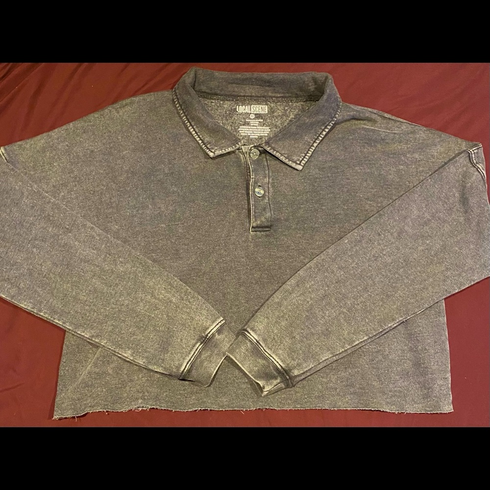 A Collared Crop Top